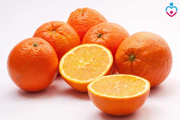 Avoid oranges while breastfeeding