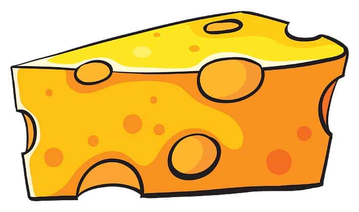 Processed cheese can cause gas
