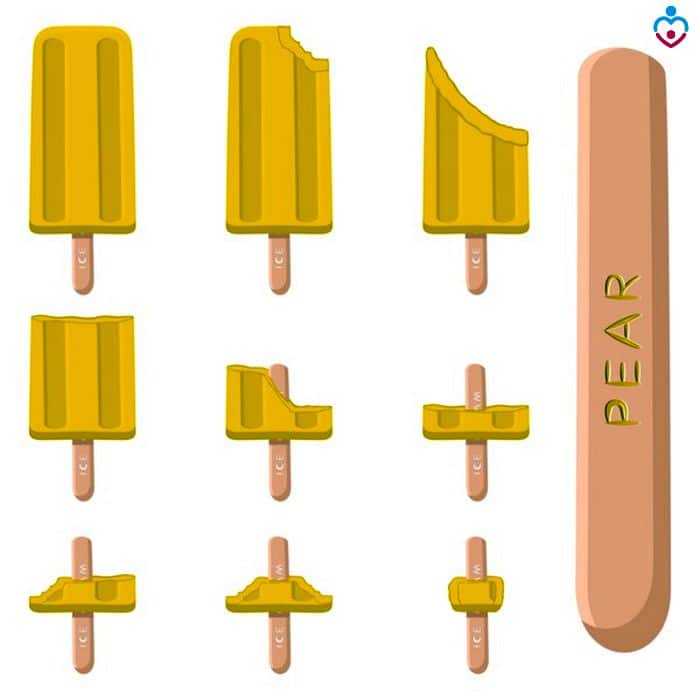 Avocado Pear Popsicle