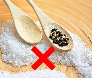 Avoid Salt and Pepper