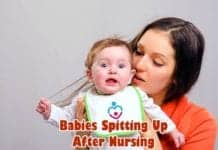 Babies Spitting Up After Nursing