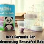 Best formula for supplementing breastfed babies