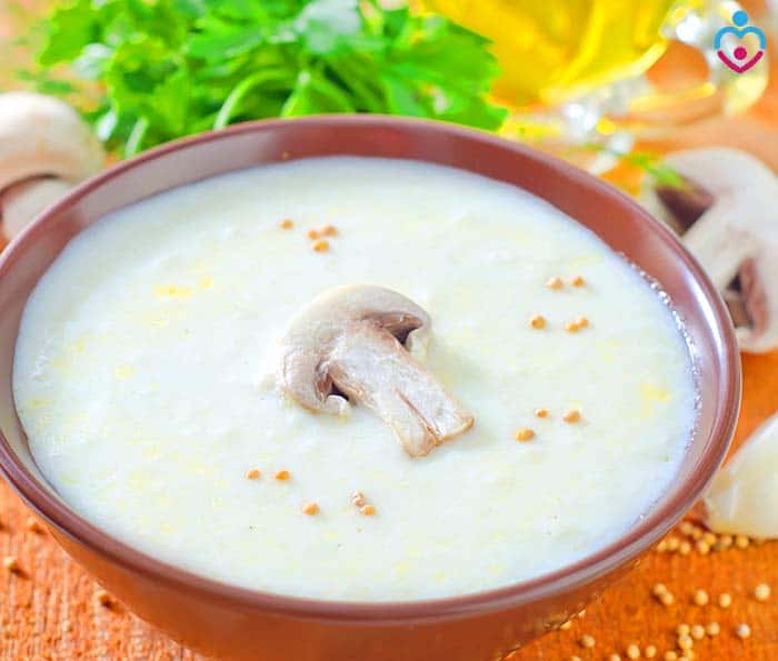 How Can You Prepare The Mushrooms For Your Baby? (Mushroom Soup)