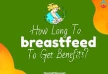 How long to breastfeed to get benefits?
