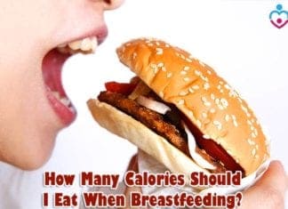 How many calories should I eat when breastfeeding?