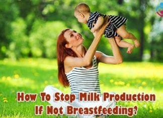 How to stop milk production if not breastfeeding?