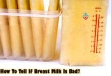 How to tell if breast milk is bad?