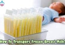How to transport frozen breast milk?
