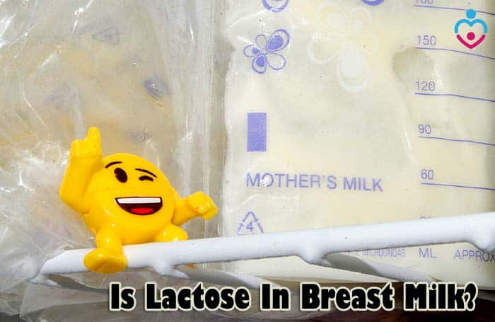 lactose in breast milk