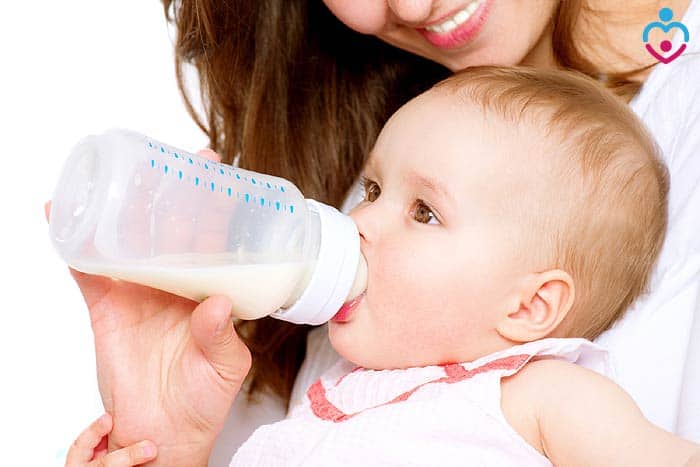 Lactose intolerant baby