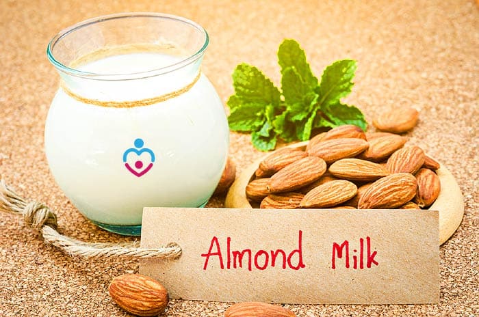 almond milk for babies