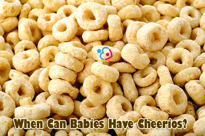 giving baby cheerios